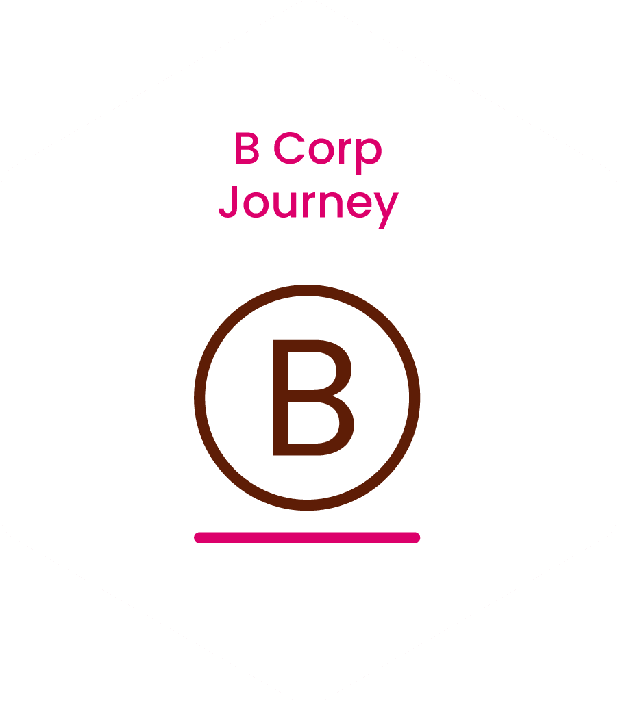 B Corp Journey, front