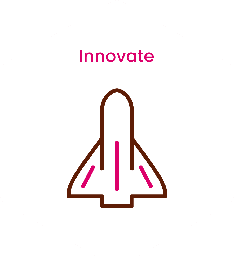 Innovate, front