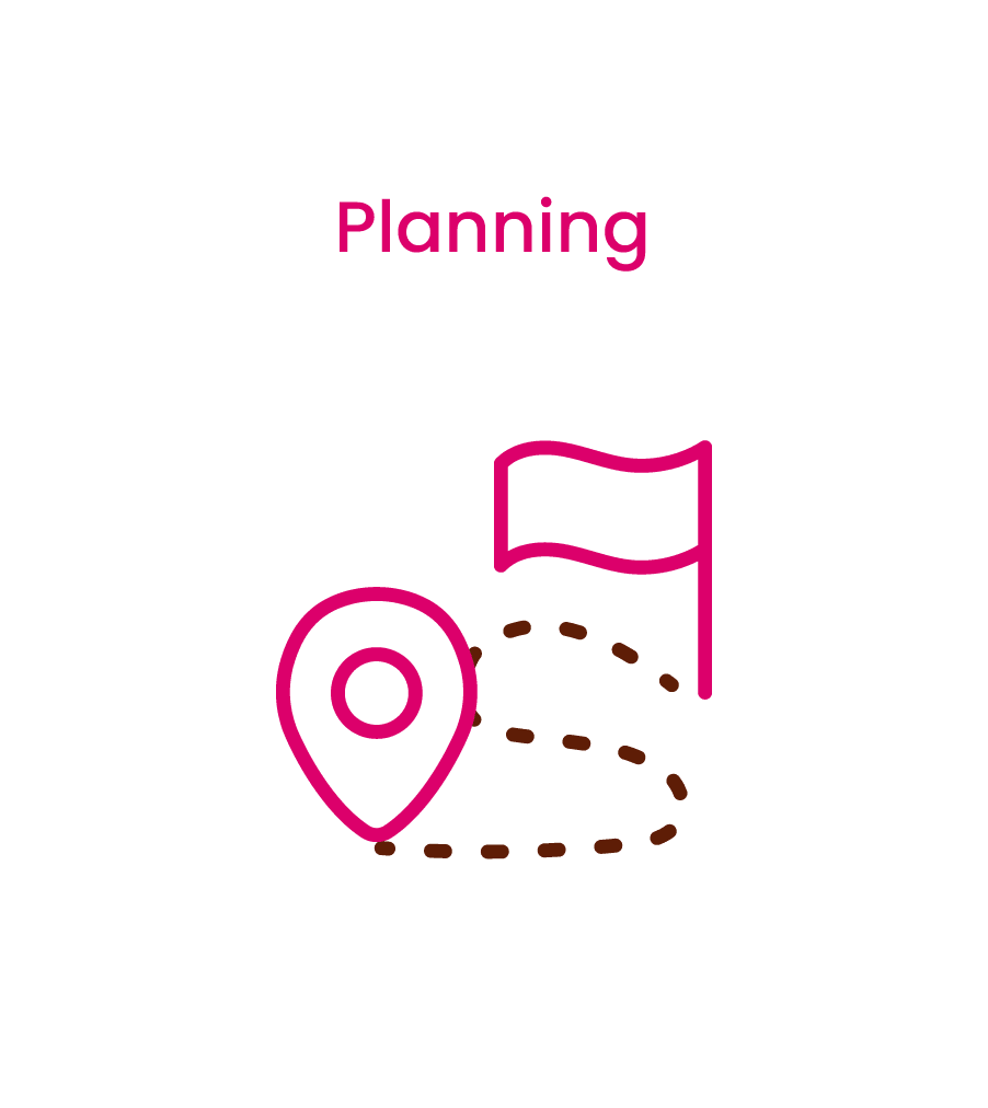Planning, front