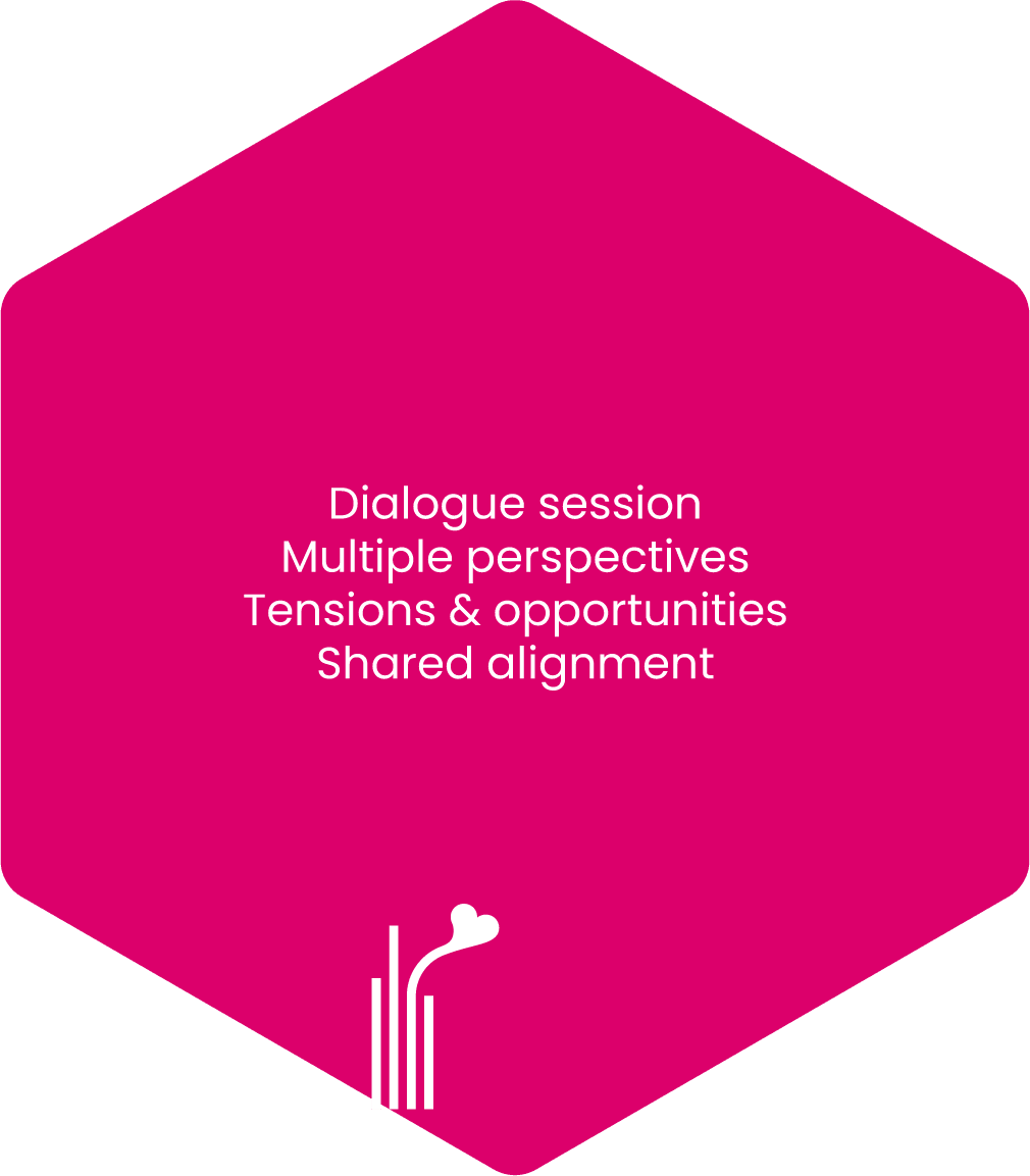 Round table, back