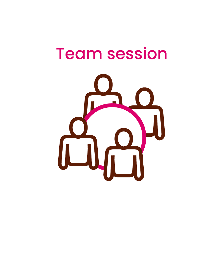 Team session, front
